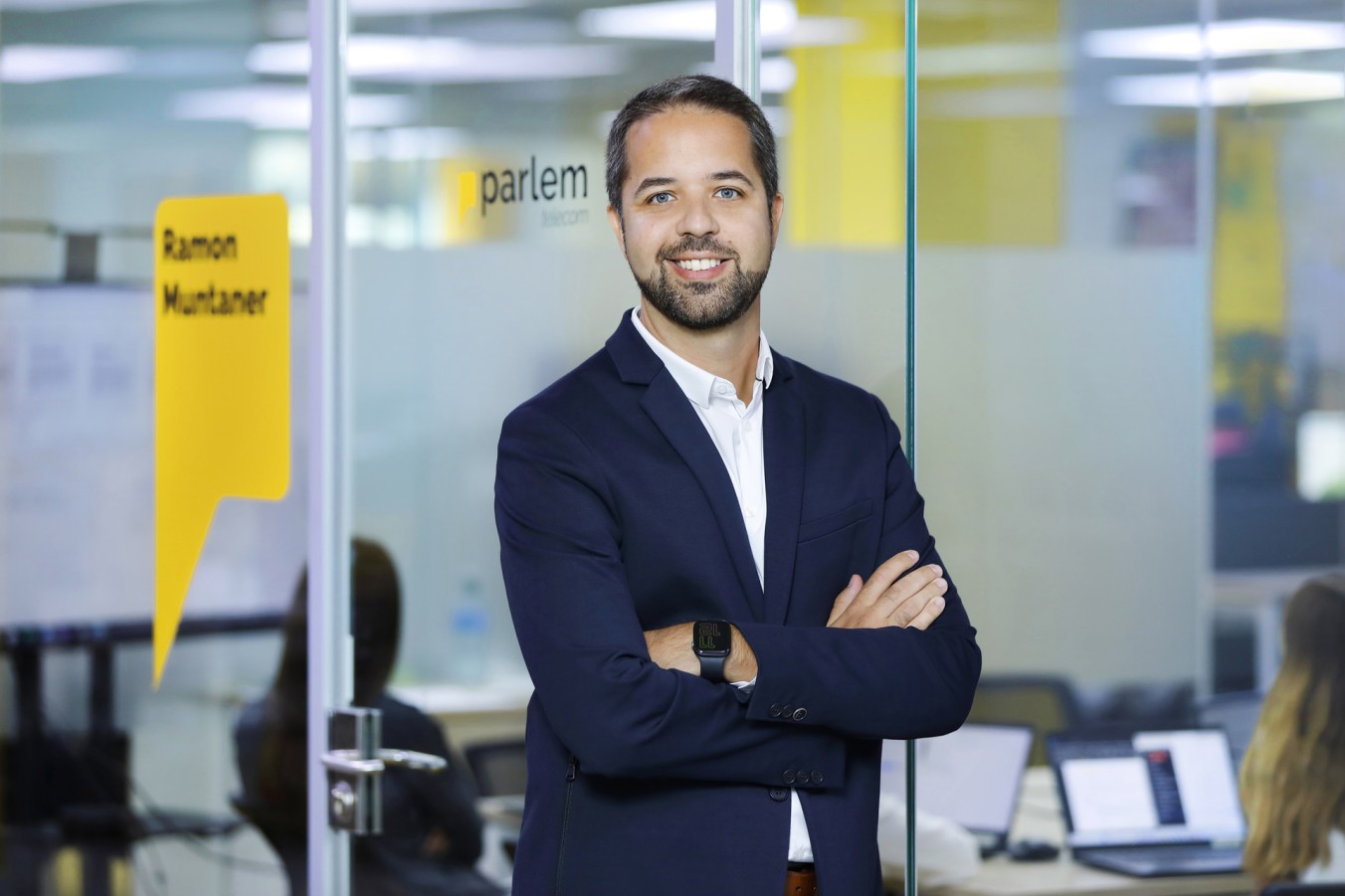 Xavier Capellades, en ser nomenat nou director general de Parlem