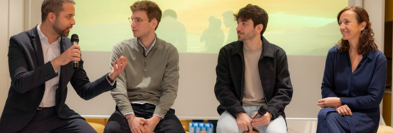 Xavier Capellades, Albert Beltran, Carlos Fontclara y Montserrat Lavilla