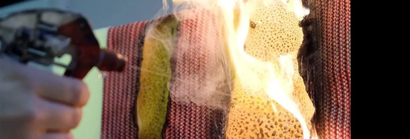 Assaig de reacció al foc