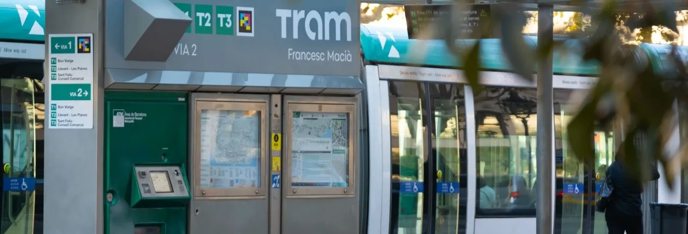 Tram cursa corteingles